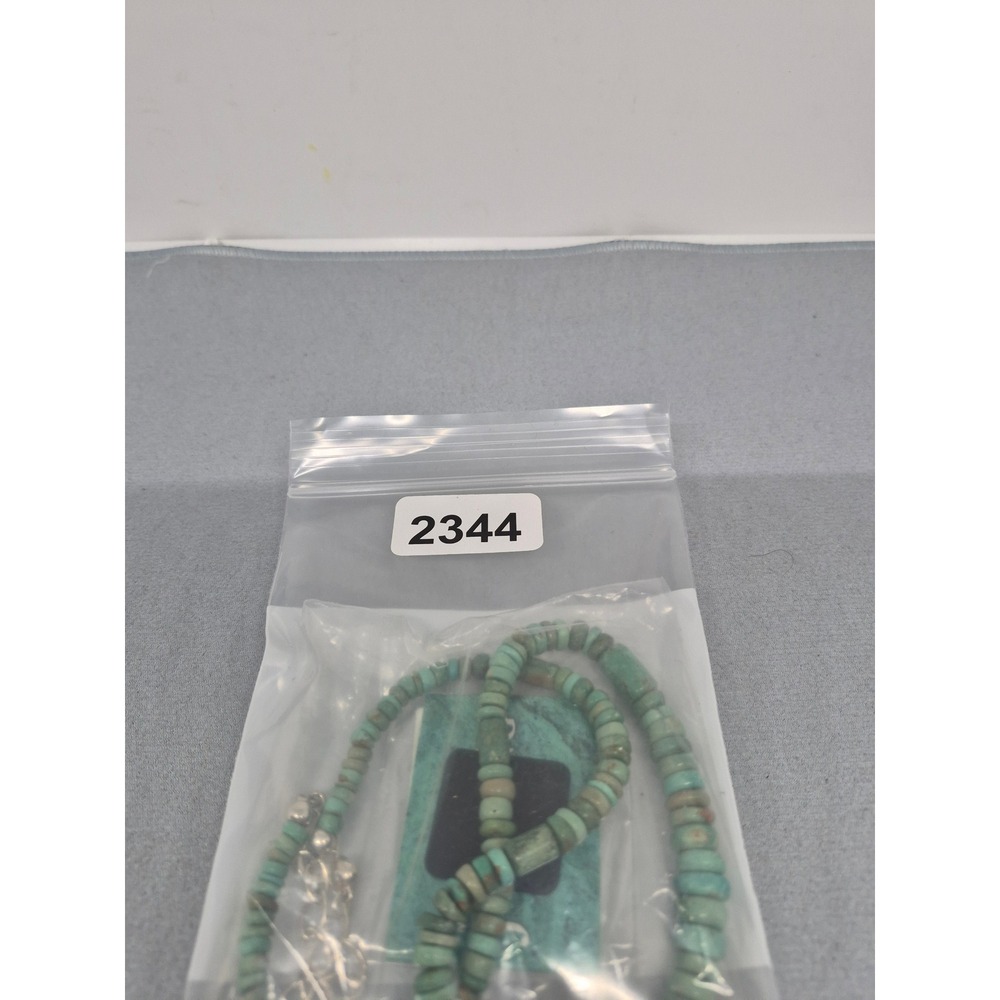 Jay King Necklace Green Turquoise Sterling Silver Mine Finds Bead - Picture 12 of 12
